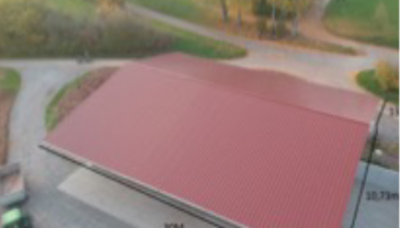 Scheunendach Solar